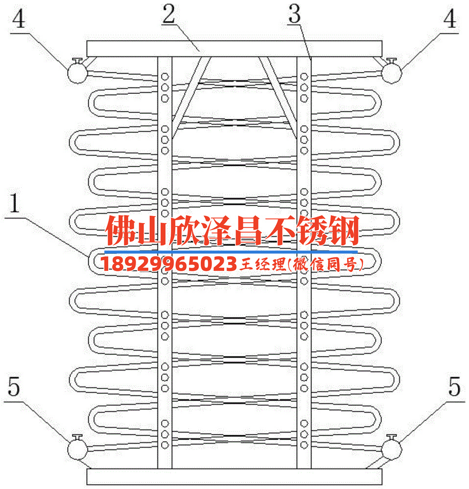 满洲里不锈钢盘管天津